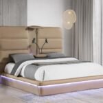 FUTURA KING BED CARAMEL
