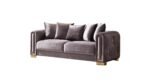 IMPREZA 2 PC Living Room Sets IN SILVER - Image 4