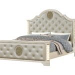 JASMINE QUEEN BED BEIGE