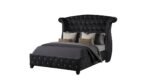 SOPHIA FULL 4 PC BEDROOM SET IN BLACK - Image 5