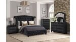 SOPHIA FULL 4 PC BEDROOM SET IN BLACK - Image 2