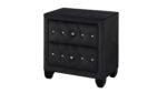SOPHIA FULL 4 PC BEDROOM SET IN BLACK - Image 9